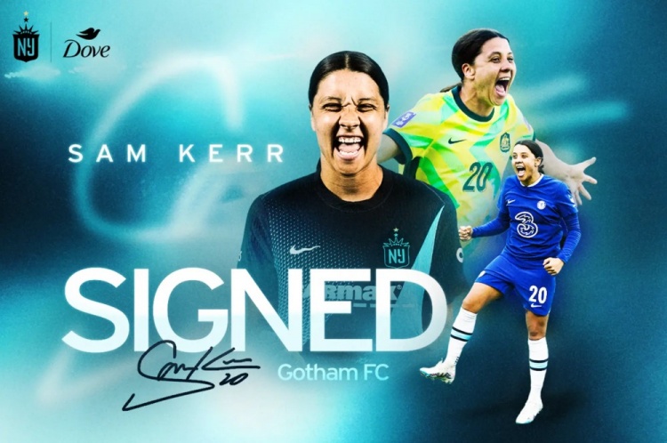 32岁科尔重返NWSL:自由身签哥谭至2030年,切尔西116球队史射手王 32岁科尔重返NWSL:自由身签哥谭至2030年,切尔西116球队史射手王