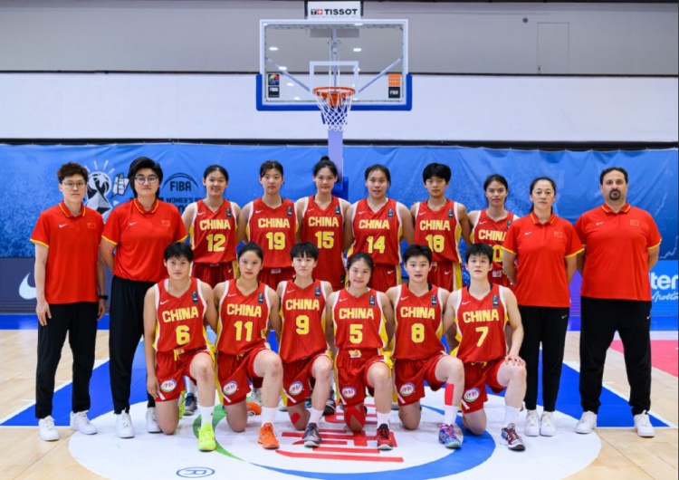 中国U17女篮背靠背大胜德国,不到17小时连克两敌