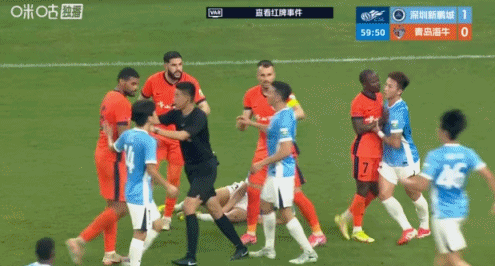 叶博亚红牌因遭辱骂失控，海牛需争取减刑