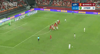 张稀哲妙传法比奥破门 国安客场1-0铜梁龙